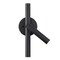 Z-Lite Forest Wall Sconce, 3-Light, 4.75 In.W x 4 In.L x 13.25 In.H, Matte Black/Matte Black 917-3S-MB-LED - alternate 7